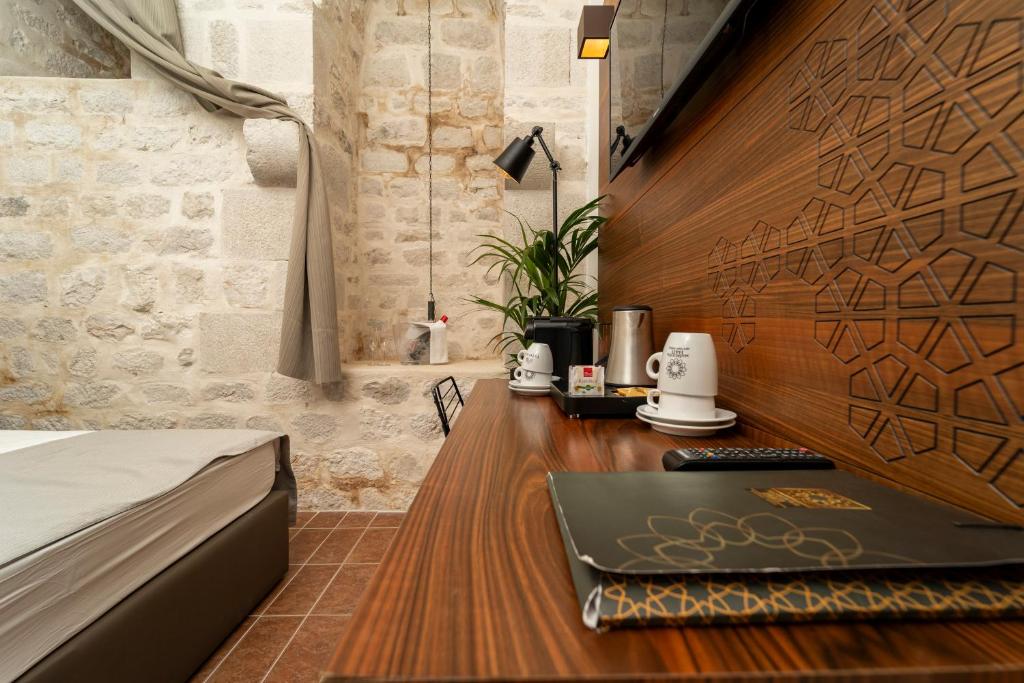 Koupelna v ubytování Heritage Hotel Maskovica Han