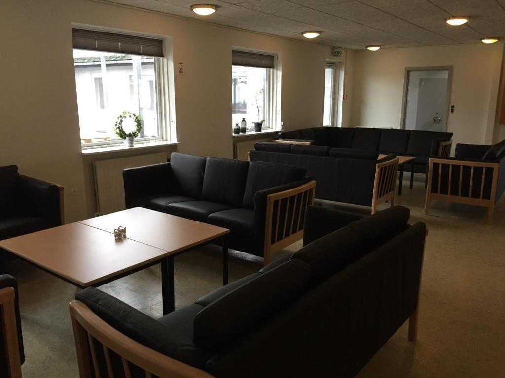 Area soggiorno di Danhostel Thyborøn