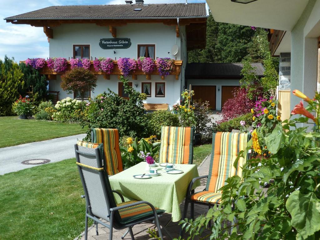 Zahrada ubytování Haus Silvia