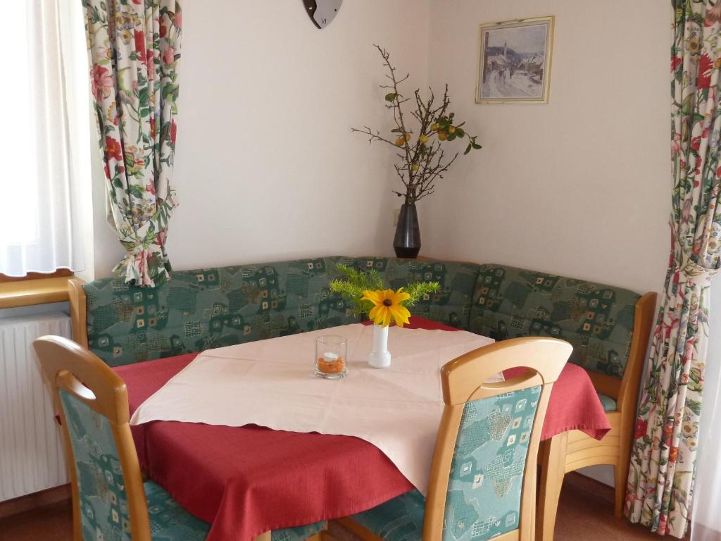 Posezení v ubytování Haus Silvia