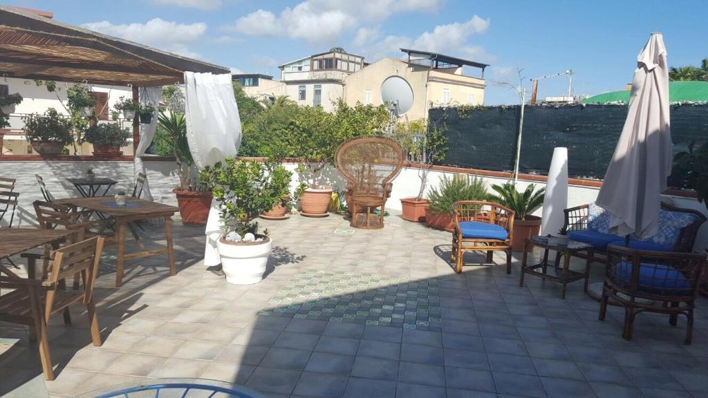 Patio nebo venkovní prostory v ubytování L'Approdo