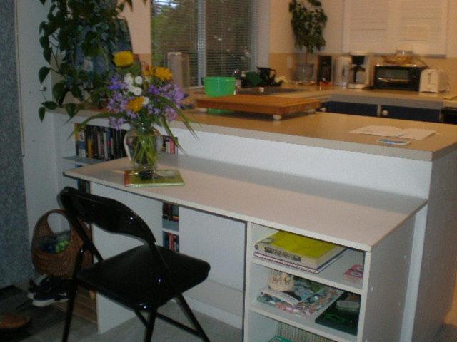 Een keuken of kitchenette bij Island View B&B