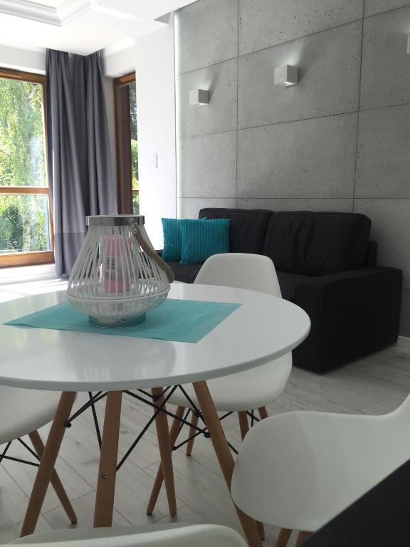Posedenie v ubytovaní Apartament Nadmorski Gold