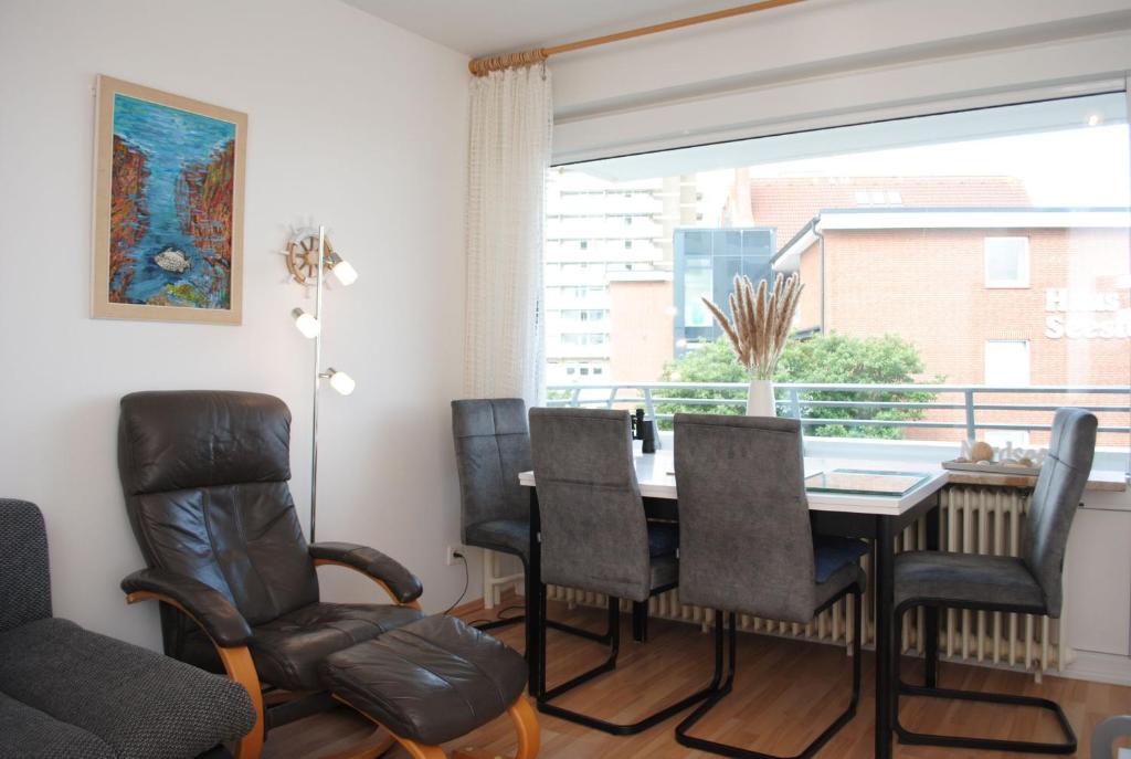Posezení v ubytování Haus Hanseatic, Wohnung 204