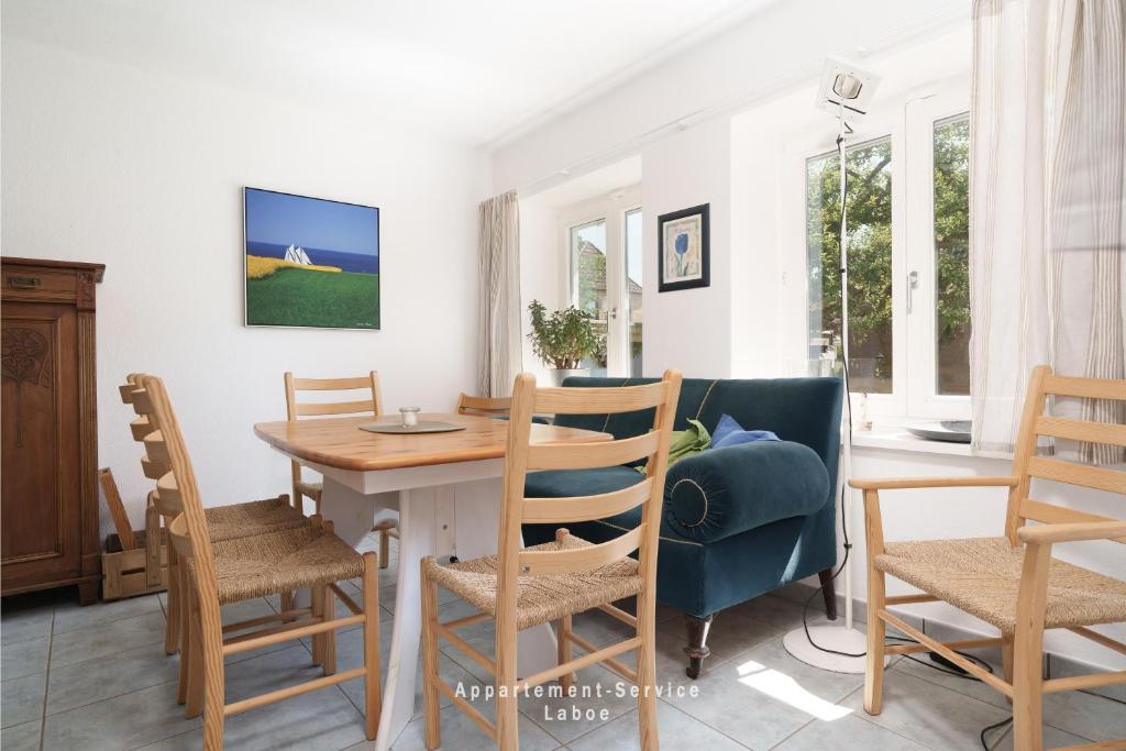 Posezení v ubytování Ferienhaus Nord 54 GRAD