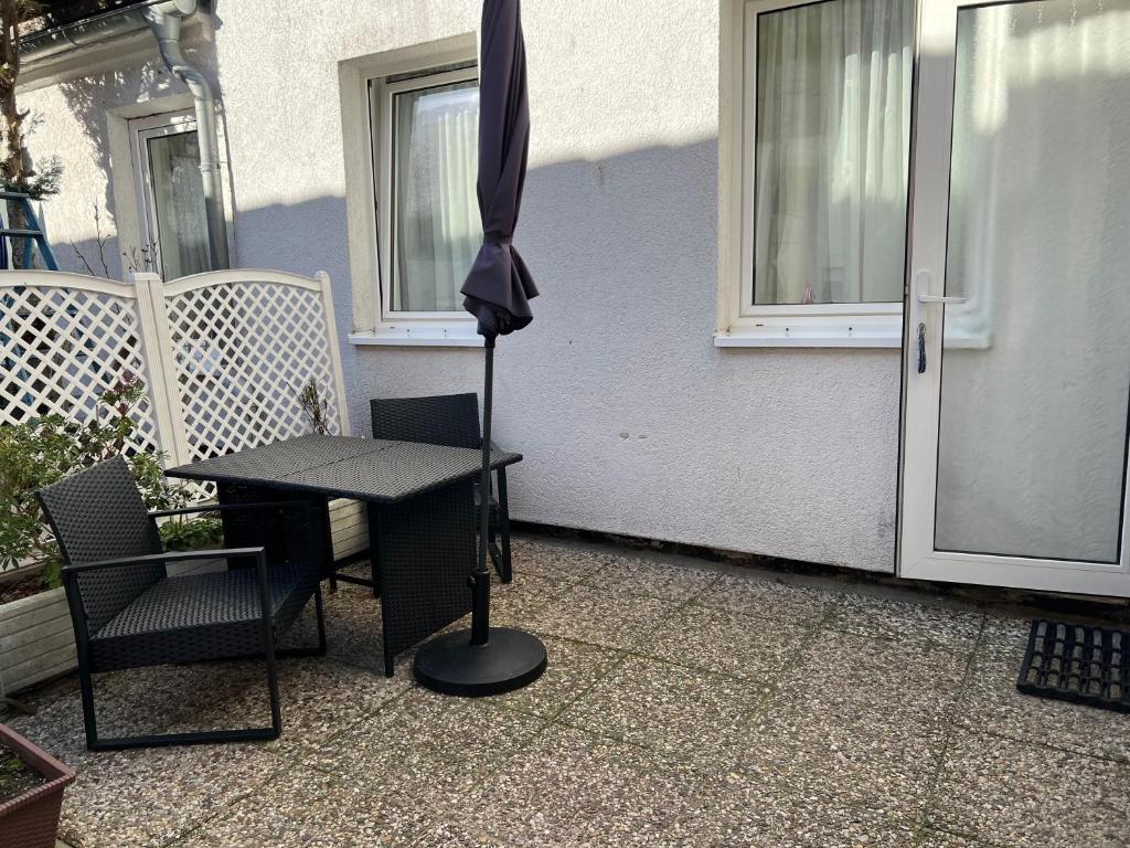 Balkón nebo terasa v ubytování Ferienwohnungen Alexandrinenstraße in Warnemünde