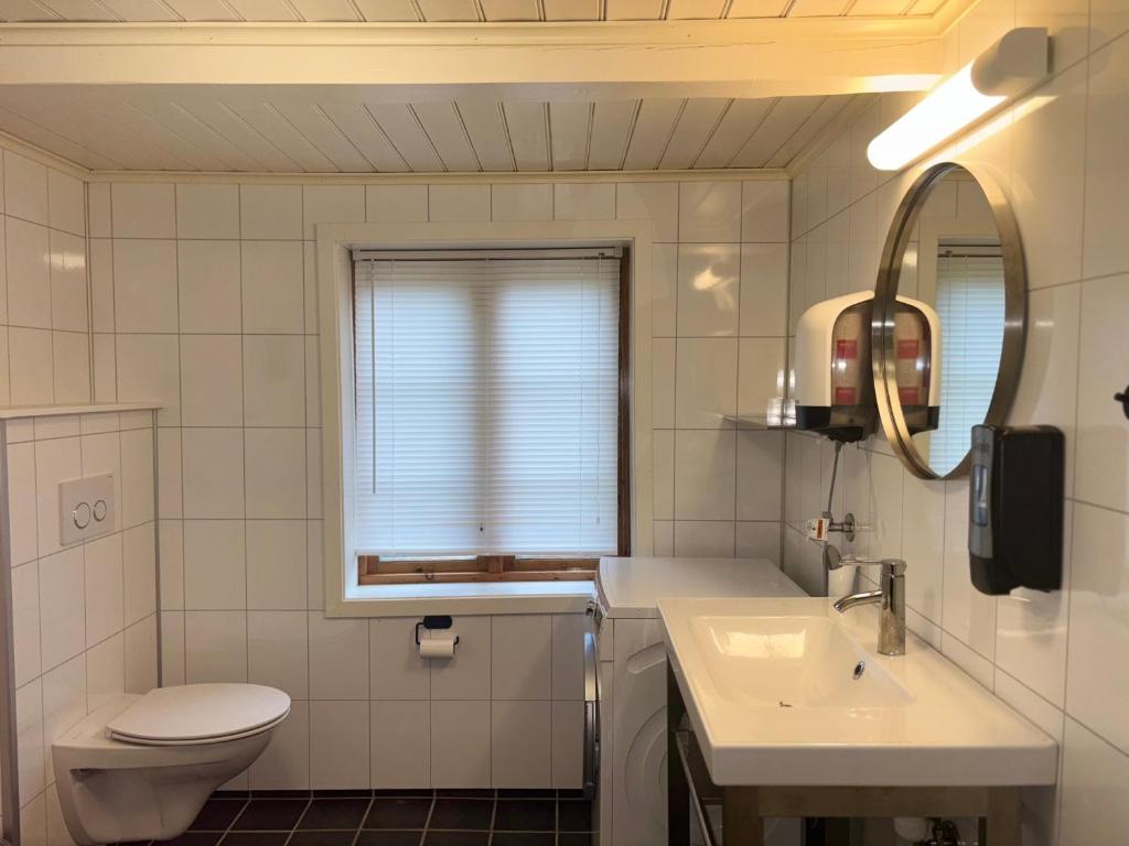 Koupelna v ubytování Winjum Apartments Aurland Stegastein