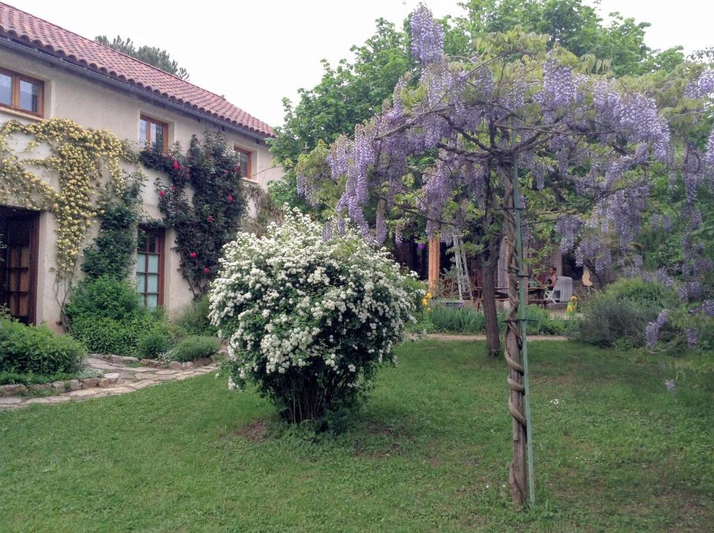 Zahrada ubytování Paysannerie des Versanes - Chambres et gîte