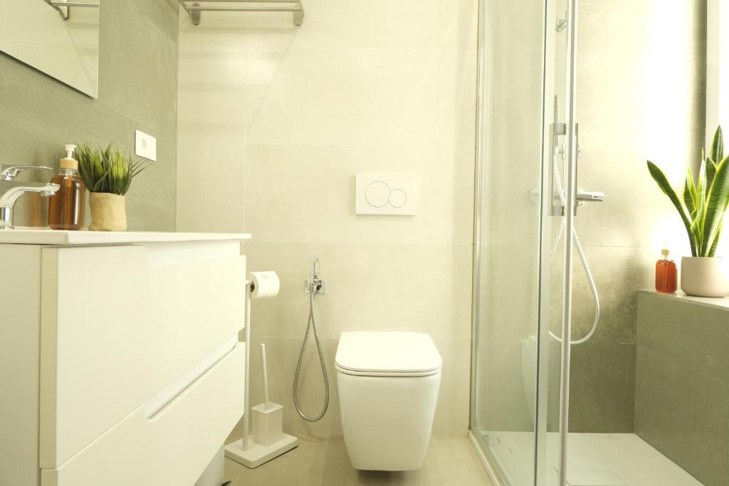 Koupelna v ubytování Marephis Rooms - Alghero