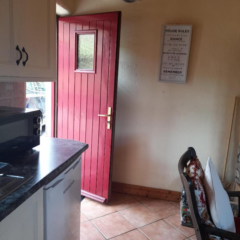 Kuchyň nebo kuchyňský kout v ubytování Corriebrack cottage