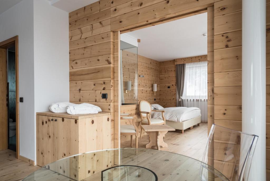 Posezení v ubytování Chalet Laura Lodge Hotel