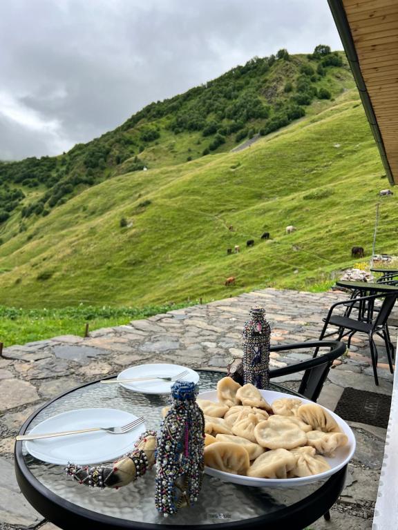 Nespecifikovaný výhled na hory nebo výhled na hory při pohledu z bed and breakfast