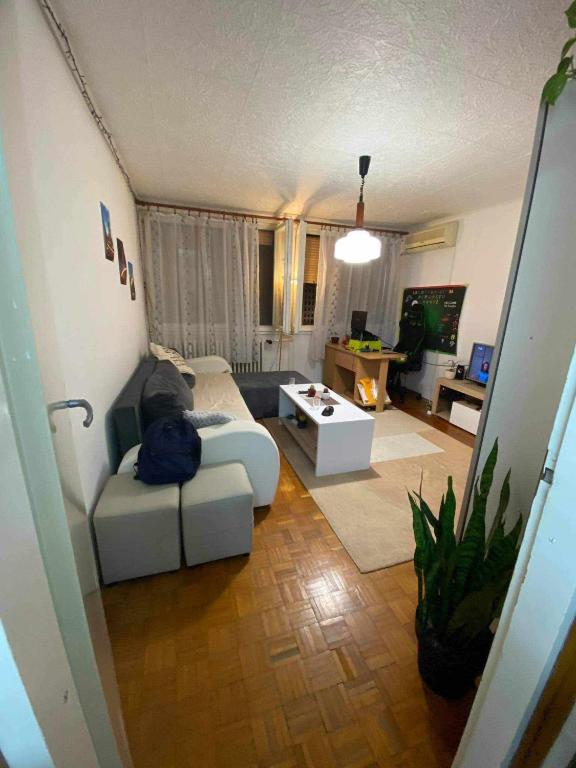 Posezení v ubytování Exit festival apartman