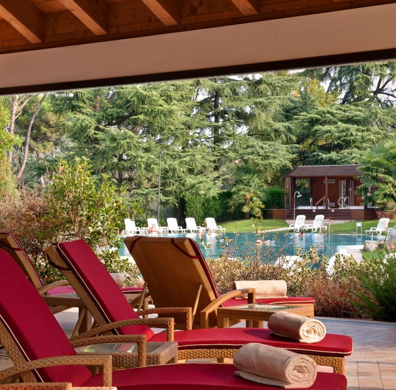 Bazén v ubytování Hotel Garden Terme nebo v jeho okolí