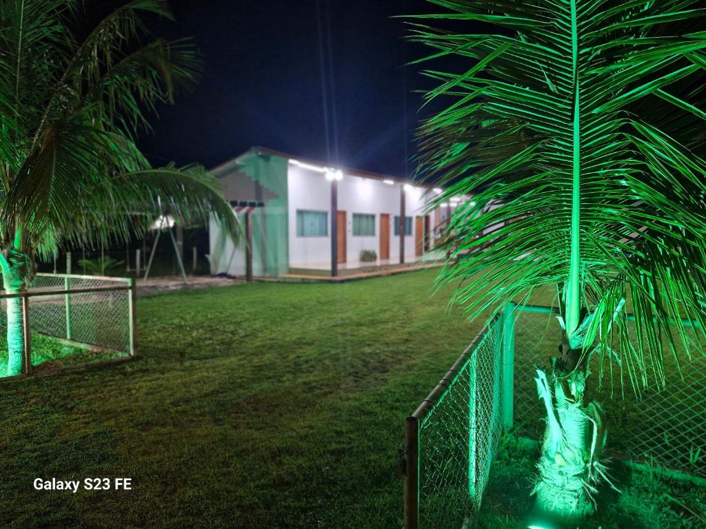 Zahrada ubytování Rancho Lopes lago corumba 4