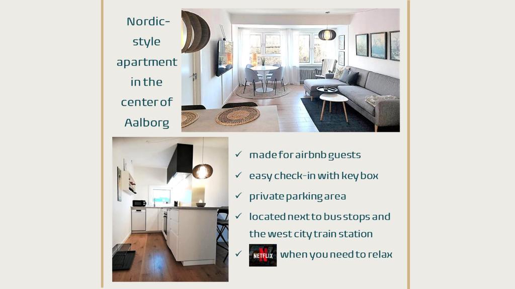 Φωτογραφία από το άλμπουμ του Nordic style apartment in central Aalborg σε Άλμποργκ