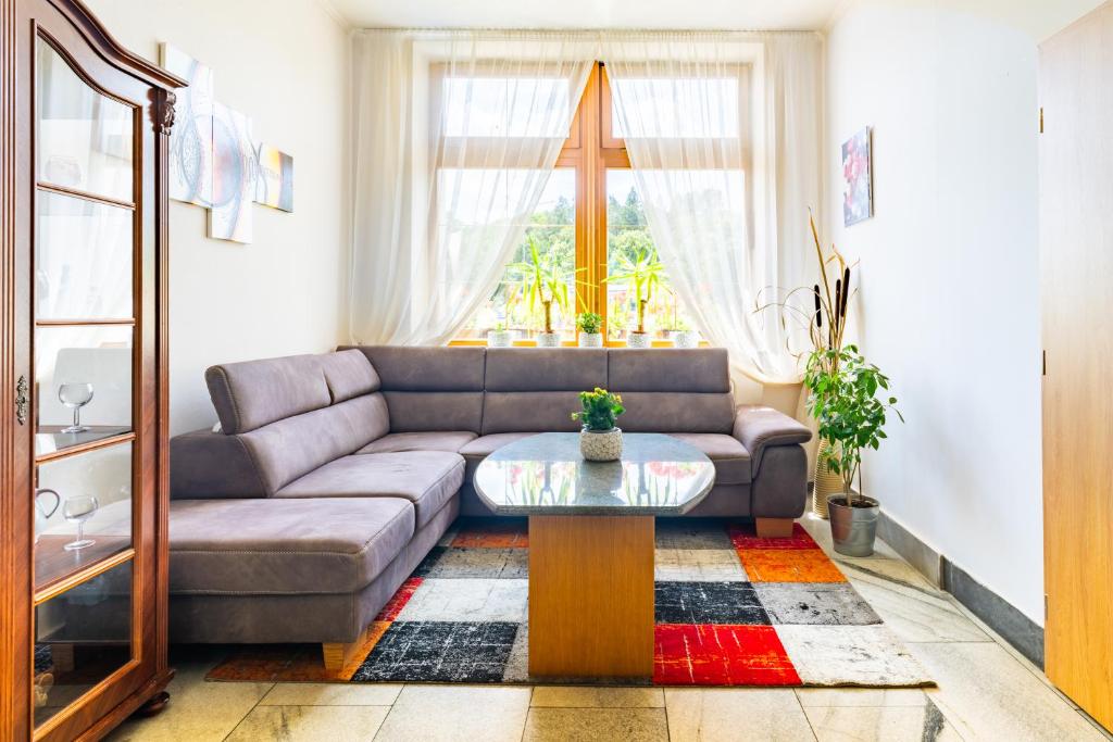Posezení v ubytování Hotel Macocha