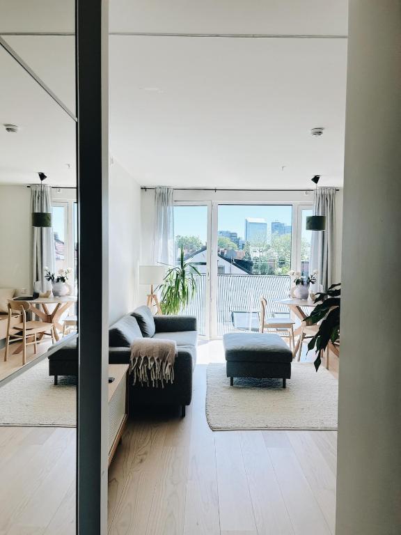 Image showcasing Modern apartment with big rooftop terrace, Oslo (updated prices 2026)