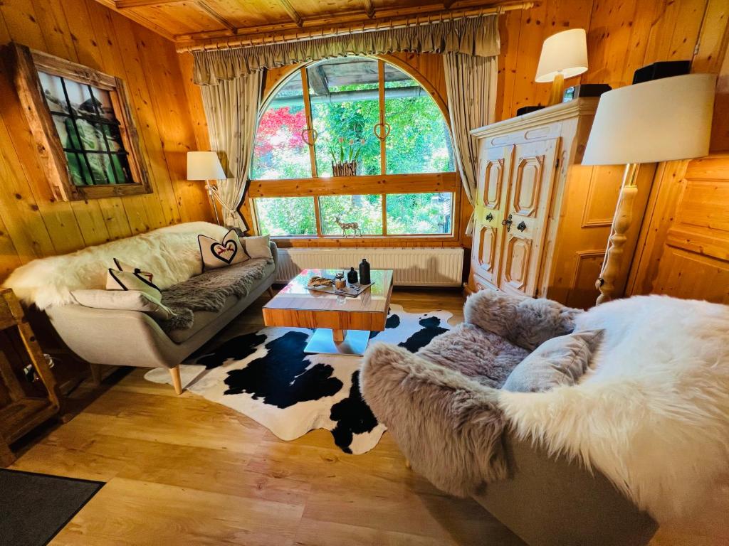 Posedenie v ubytovaní Alte Mühle Appartements