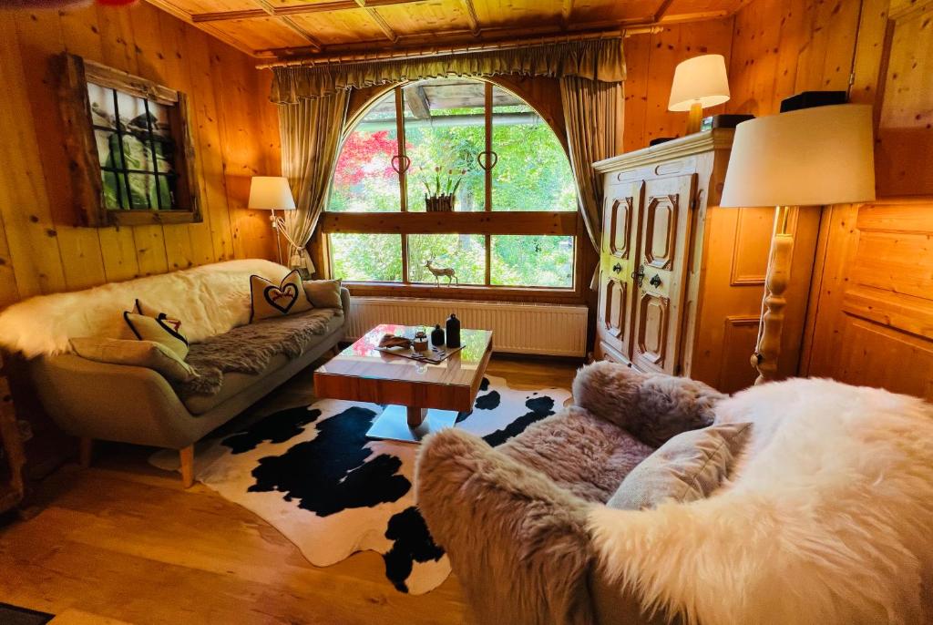 Posedenie v ubytovaní Alte Mühle Appartements
