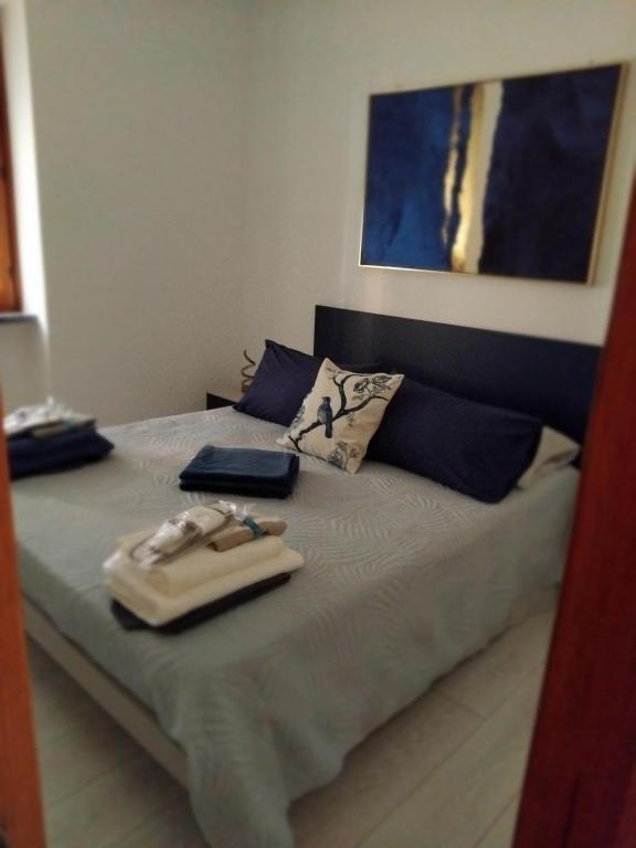 Postel nebo postele na pokoji v ubytování La Casina