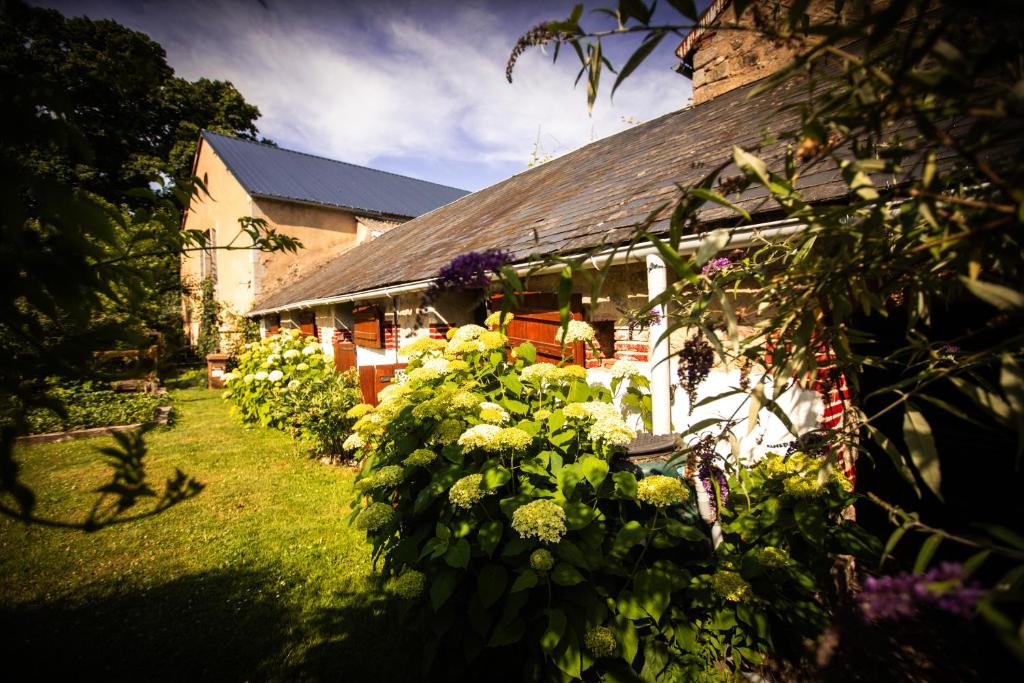 Zahrada ubytování Ambiance Morvan