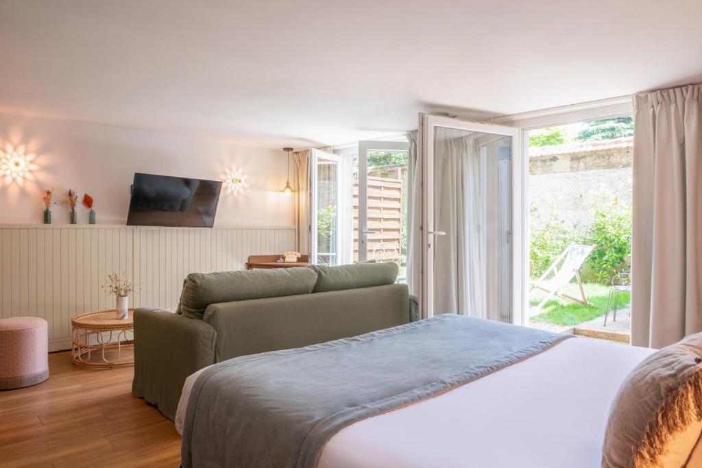 Hôtel Maison Lacassagne Lyon - Resim 18