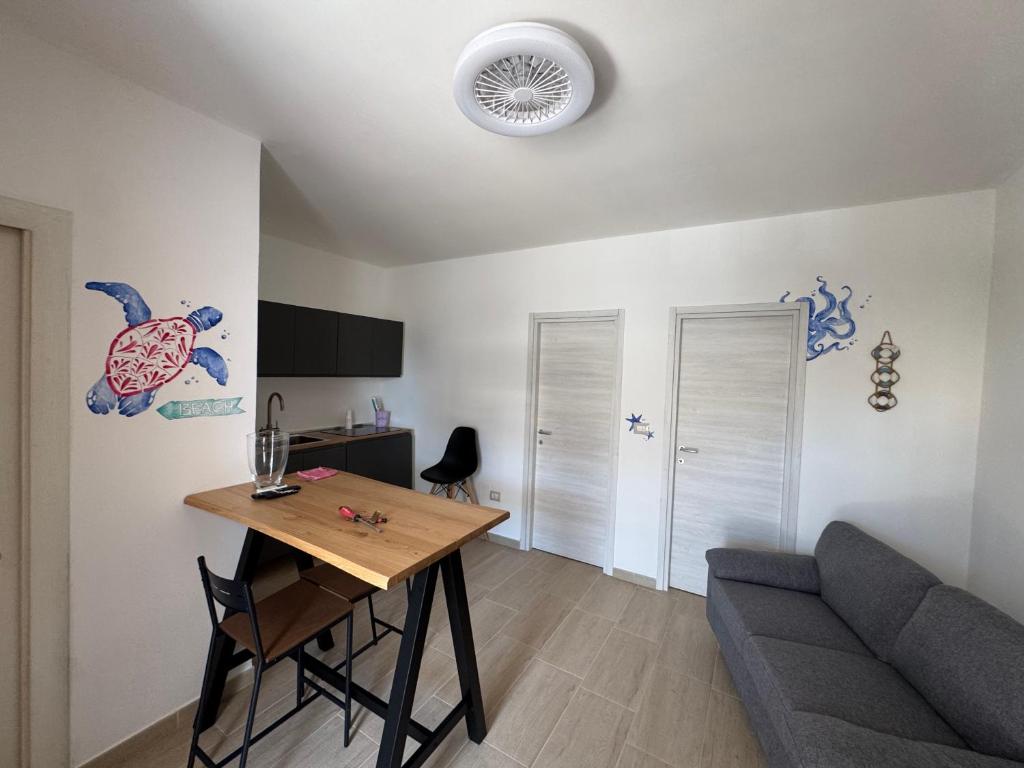TV a/nebo společenská místnost v ubytování Casa Mareblu