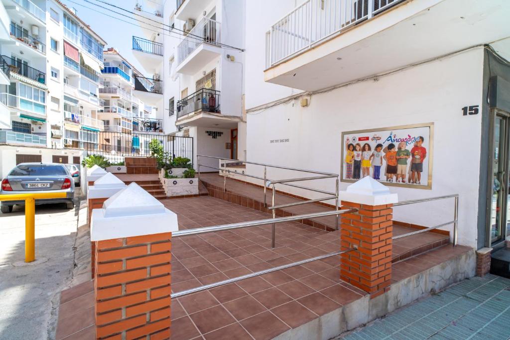 Budynek, w którym mieści się apartament
