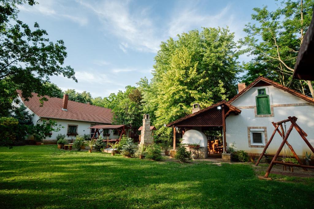 Zahrada ubytování Németh Tanya Vendégház