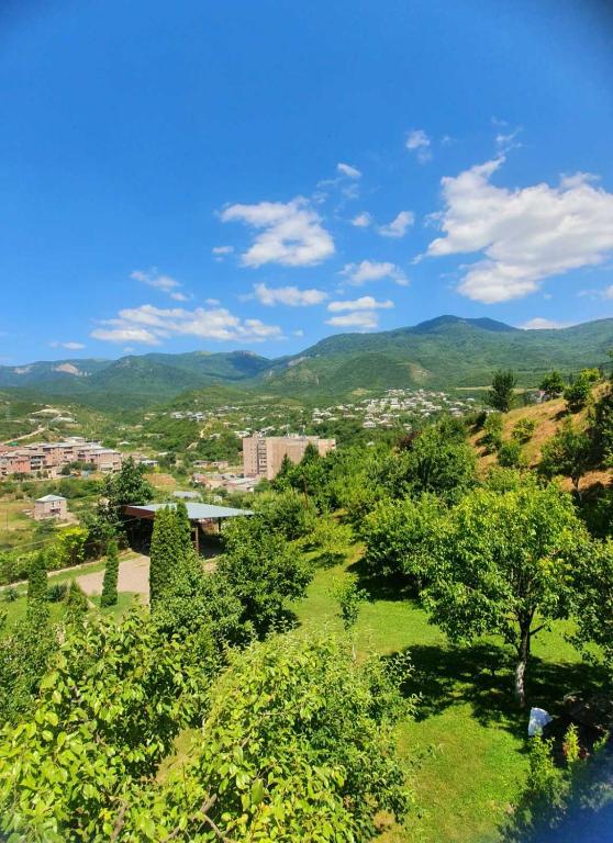 Nespecifikovaný výhled na hory nebo výhled na hory při pohledu z bed and breakfast