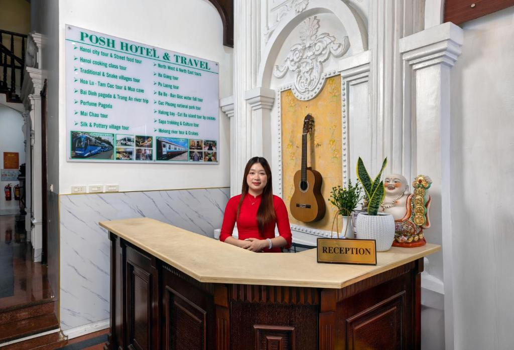 Hosté ubytování Hanoi Posh Boutique Hotel