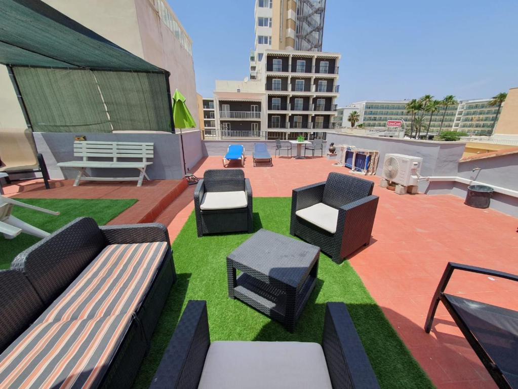 A seating area at Ana House