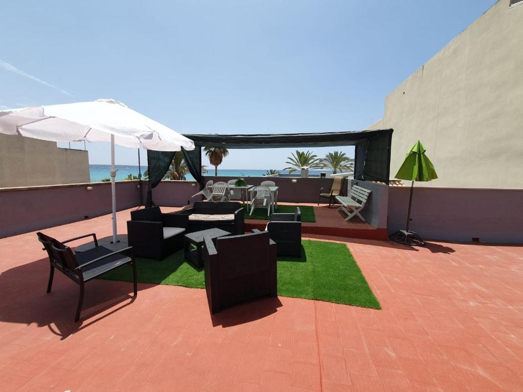 A balcony or terrace at Ana House
