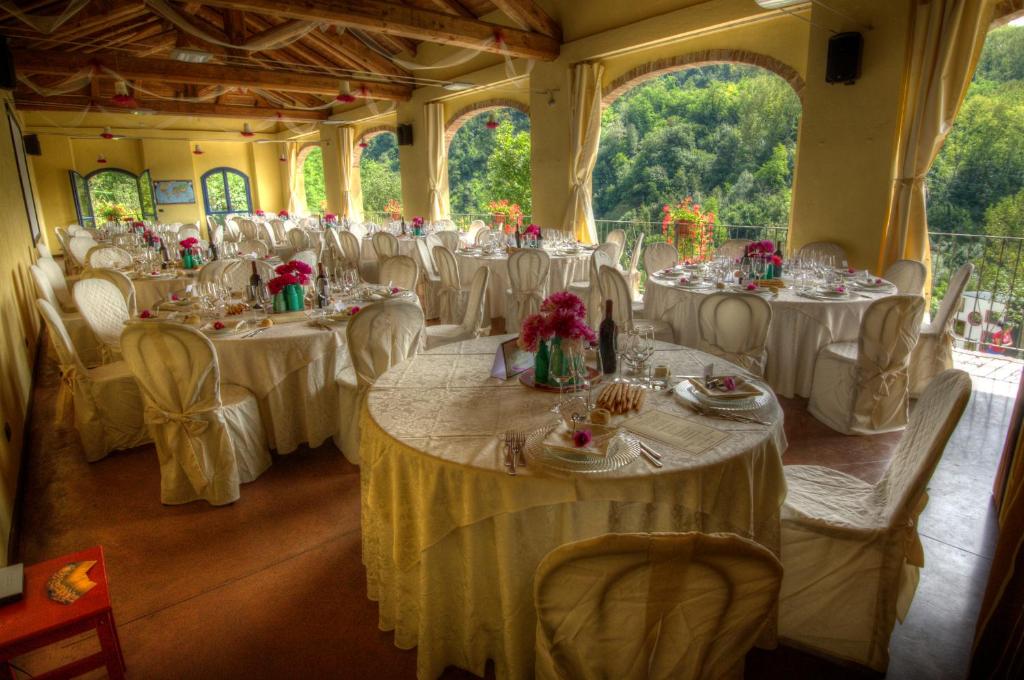 Restaurace v ubytování B&B Il Sole Delle Rive
