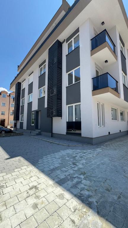 Budova, kde se apartmán nachází