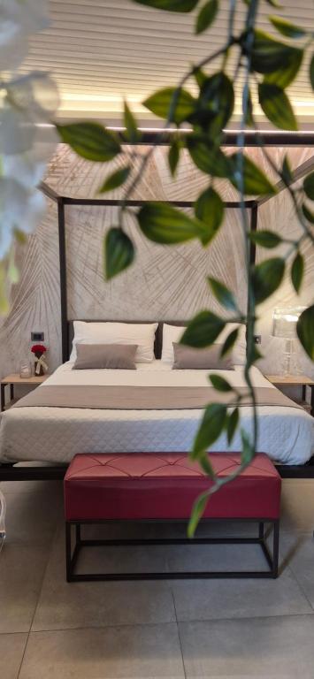 Posteľ alebo postele v izbe v ubytovaní Casa Vacanze Piccolpasso 20