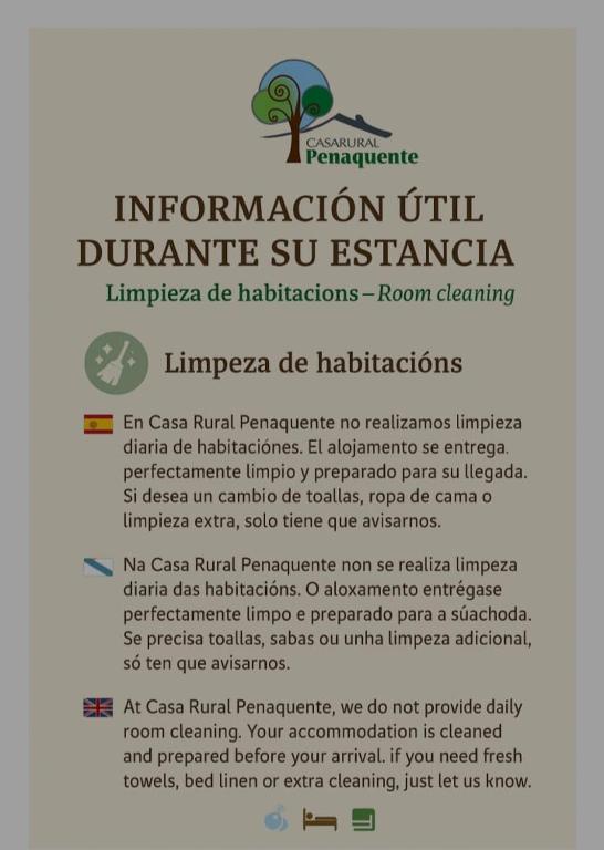 Zdjęcie z galerii obiektu Casa Rural Penaquente w mieście Santa Marta de Ortigueira