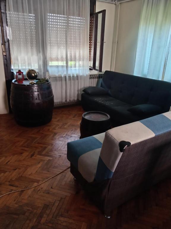 Χώρος καθιστικού στο Walderrama