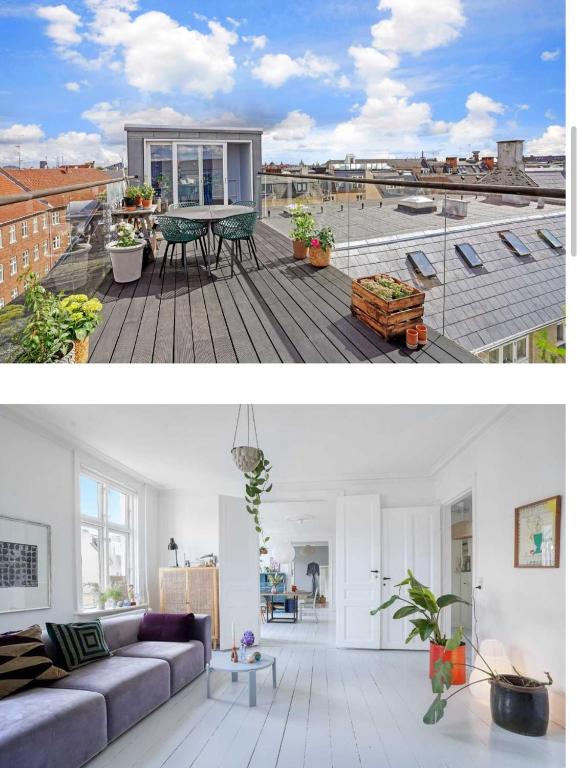 Beautiful apartment with a private rooftop terrace, Copenhagen (updated ...