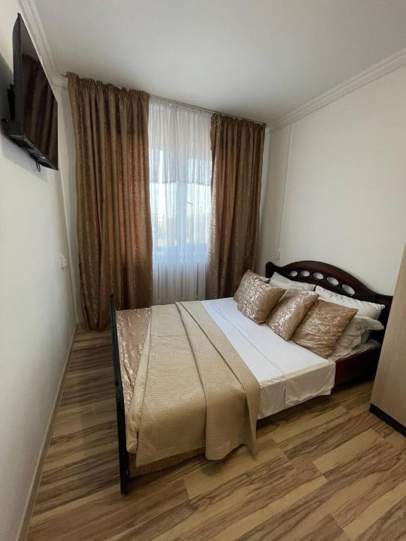 Postel nebo postele na pokoji v ubytování Студия для двоих 362