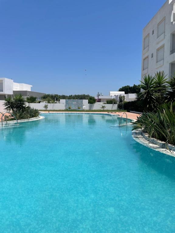 Bazén v ubytování Hammamet Serenity nebo v jeho okolí