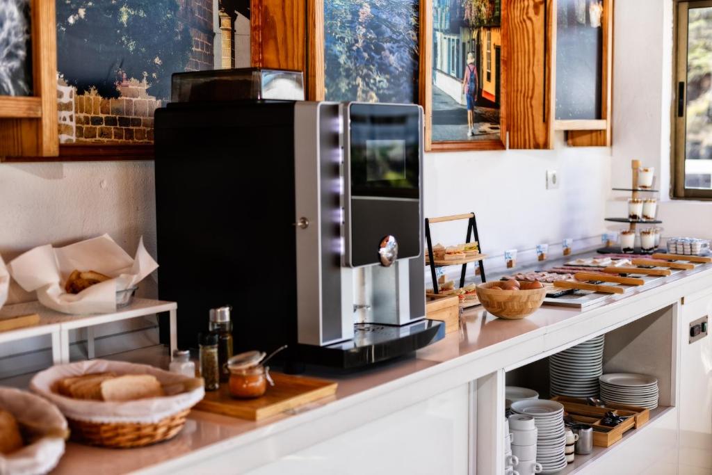 Kuchyň nebo kuchyňský kout v ubytování Hotel Valle Aridane