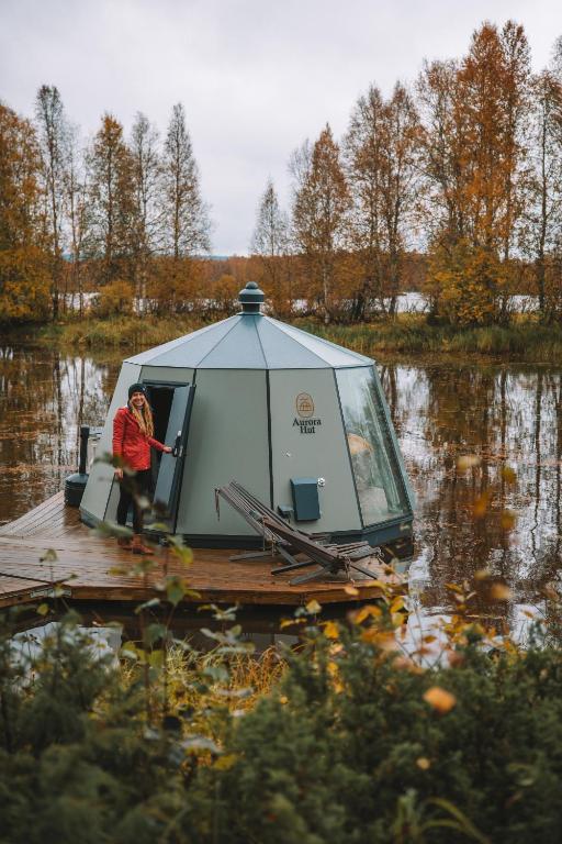Příroda nedaleko luxury tent