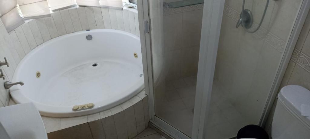 Koupelna v ubytování Hotel Teui Formarte