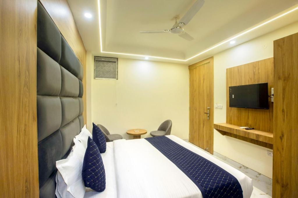 TV a/nebo společenská místnost v ubytování Hotel Glace By Tranquil