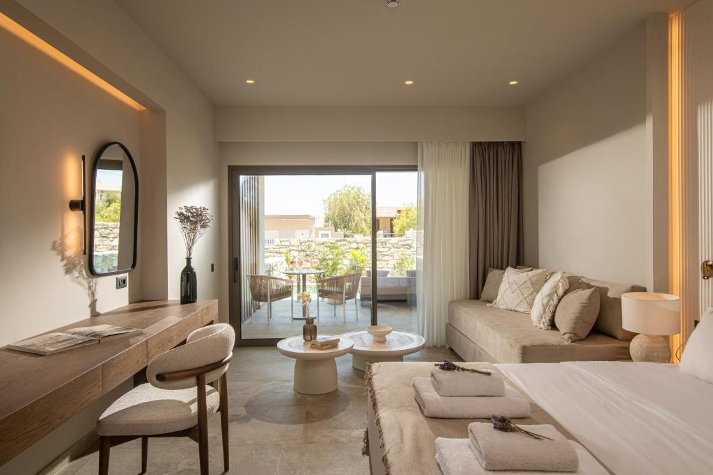 Posezení v ubytování Elèa Concept Hotel & Suites