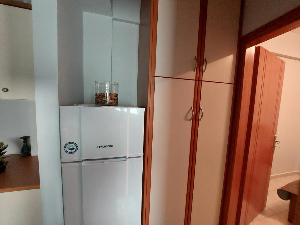 Kuchyň nebo kuchyňský kout v ubytování Iria Bay