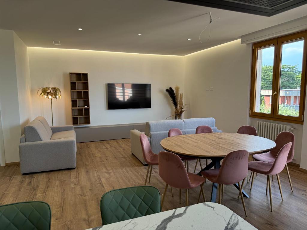 TV/trung tâm giải trí tại Mira Lago Loft