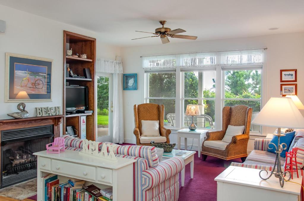 Posezení v ubytování Windswept Ridges 4E